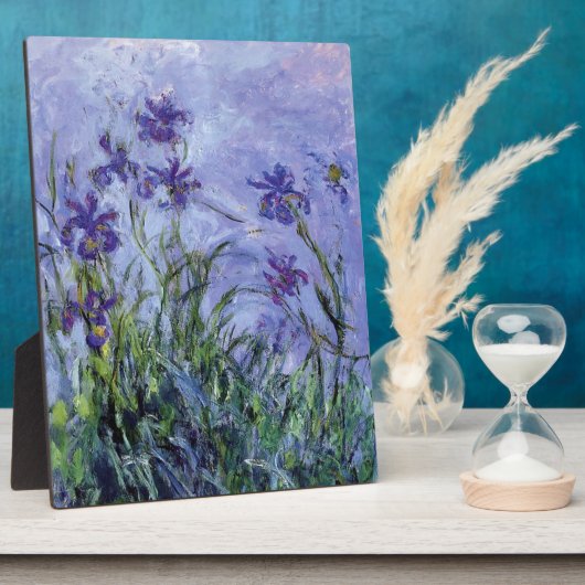 Claude Monet - Lilac Irises Mauves 1917 Fotoplatte (Seite)