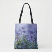 Claude Monet Lilac Irises Tasche (Vorderseite)