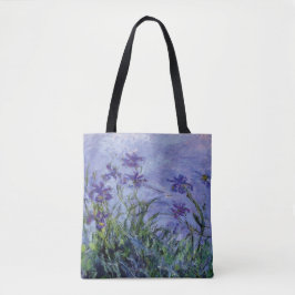 Claude Monet Lilac Irises Tasche