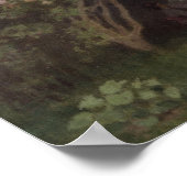 Claude Monet | Lilacs, Gray Weather, 1872 Poster (Ecke)