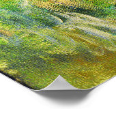 Claude Monet - Lilien des Wassers - Bassin des Nym Poster (Ecke)