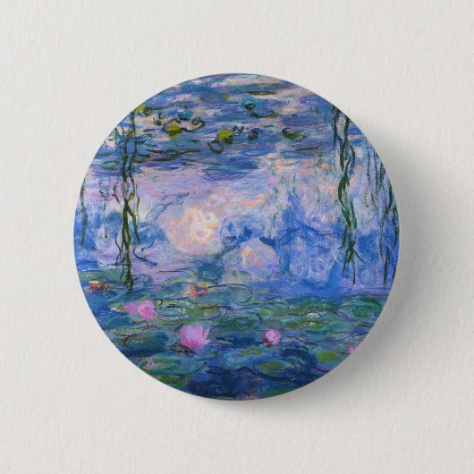 Claude Monet - Lilies Button (Vorderseite)