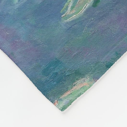 Claude Monet - Lilies Fleecedecke (Ecke)