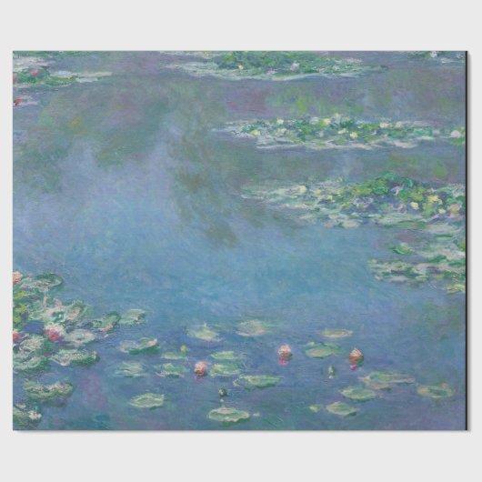 Claude Monet - Lilies Geschenkpapier (Flach)