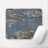 Claude Monet - Lilies Mousepad (Mit Mouse)