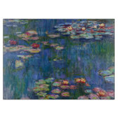 Claude Monet - Lilies Schneidebrett (Vorderseite)