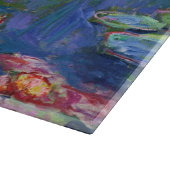 Claude Monet - Lilies Schneidebrett (Ecke)