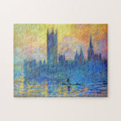 Claude Monet - London-Parlament im Winter Puzzle (Horizontal)