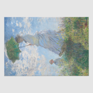 Claude Monet Madame Monet und ihr Sohn - 1875 Seidenpapier