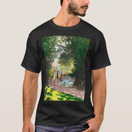 Claude Monet Mädchen mit HundMonet T-Shirt (Vorderseite)