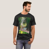 Claude Monet Mädchen mit HundMonet T-Shirt (Vorne ganz)
