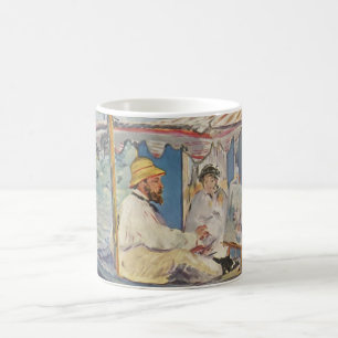 Claude Monet-Malen - Edouard Manet Kaffeetasse