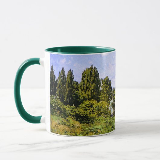 Claude Monet Malerei am Meer, Tasse (Links)
