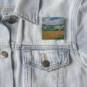 Claude Monet Malerei, Mohnfeld in Giverny Button (Beispiel)