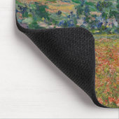 Claude Monet Malerei, Mohnfeld in Giverny Mousepad (Ecke)