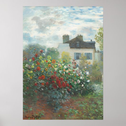 Claude Monet-Malerei Poster (Vorne)