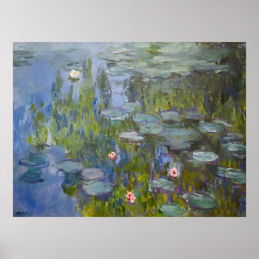 Claude Monet-Malerei Poster (Vorne)