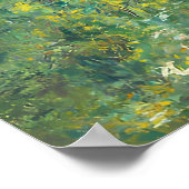 Claude Monet-Malerei Poster (Ecke)