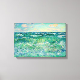 Claude Monet Marine Pourville France 17X11,25" Leinwanddruck