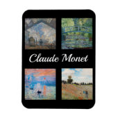 Claude Monet Masterpiece Patchwork Magnet (Vertikal)
