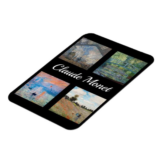Claude Monet Masterpiece Patchwork Magnet (Linke Seite)
