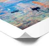 Claude Monet Masterpiece Patchwork Poster (Ecke)