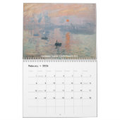 Claude Monet Masterpiece Selection Kalender (Feb 2026)
