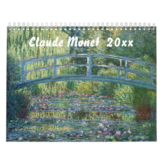 Claude Monet Masterpiece Selection Kalender (Titelbild)