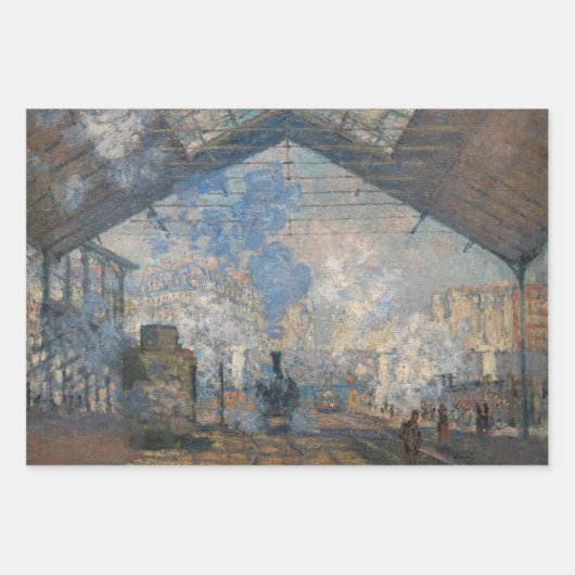 Claude Monet Masterstückauswahl Geschenkpapier Set (Vorderseite)