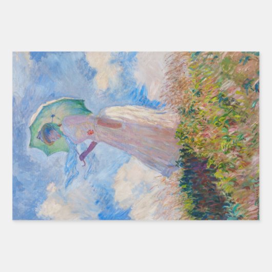 Claude Monet Masterstückauswahl Geschenkpapier Set (Vorderseite 3)