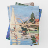 Claude Monet Masterstückauswahl Geschenkpapier Set (Beispiel)