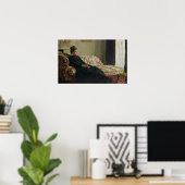 Claude Monet | Meditation oder Madame Monet Poster (Heimbüro)