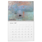 Claude Monet Meisterwerk Kalender (Jan 2027)
