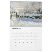 Claude Monet Meisterwerk Kalender (Feb 2027)