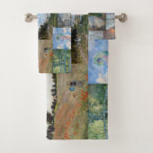 Claude Monet - Meisterwerke Patchwork Badhandtuch Set (Insitu)