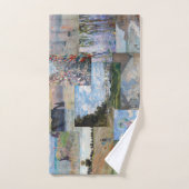 Claude Monet - Meisterwerke Patchwork Badhandtuch Set (Handtuch)