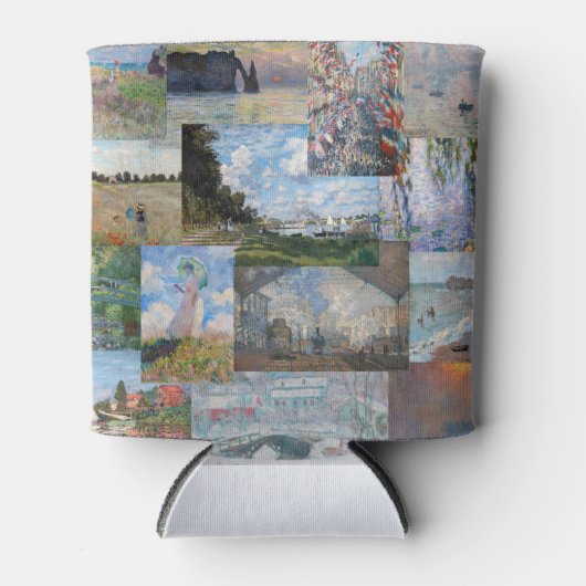Claude Monet - Meisterwerke Patchwork Dosenkühler (Vorderseite)