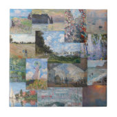 Claude Monet - Meisterwerke Patchwork Fliese (Vorderseite)