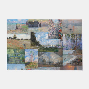Claude Monet - Meisterwerke Patchwork Fußmatte