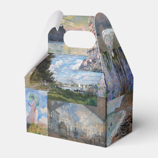 Claude Monet - Meisterwerke Patchwork Geschenkschachtel (Rückseite)