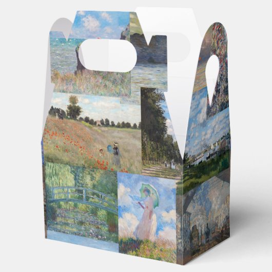 Claude Monet - Meisterwerke Patchwork Geschenkschachtel (Geöffnet)