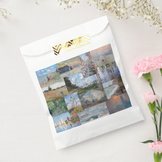 Claude Monet - Meisterwerke Patchwork Geschenktütchen (Versiegelt)