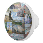 Claude Monet - Meisterwerke Patchwork Keramikknauf (Rechts)
