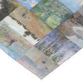 Claude Monet - Meisterwerke Patchwork Kurzer Tischläufer (Ecke)