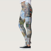 Claude Monet - Meisterwerke Patchwork Leggings (Links)