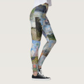 Claude Monet - Meisterwerke Patchwork Leggings (Rechts)