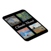 Claude Monet Meisterwerke Patchwork Magnet (Rechte Seite)