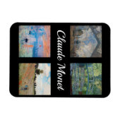 Claude Monet Meisterwerke Patchwork Magnet (Horizontal)