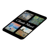 Claude Monet Meisterwerke Patchwork Magnet (Linke Seite)