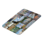 Claude Monet - Meisterwerke Patchwork Magnet (Linke Seite)